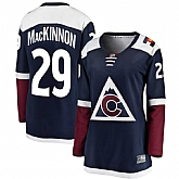 Women Avalanche 29 Nathan MacKinnon Navy Alternate Adidas Jersey,baseball caps,new era cap wholesale,wholesale hats